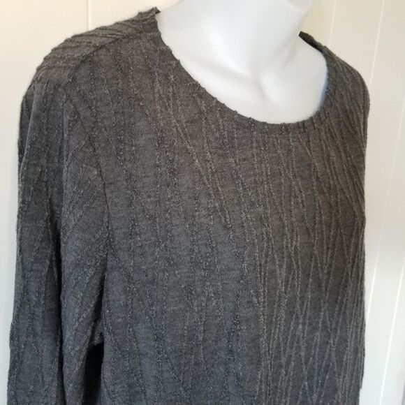 Simply Vera VeraWang Top Blouse Size XXL Gray - Picture 4 of 9